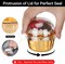 50-Pack 3.5oz Gold Aluminum Cupcake Cups with Lids – Disposable Mini Muffin Liners for Baking, Weddings, Birthdays & Parties